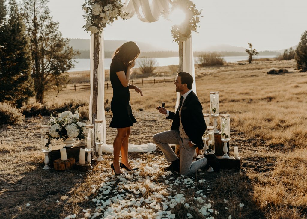 romantic marriage proposal idea