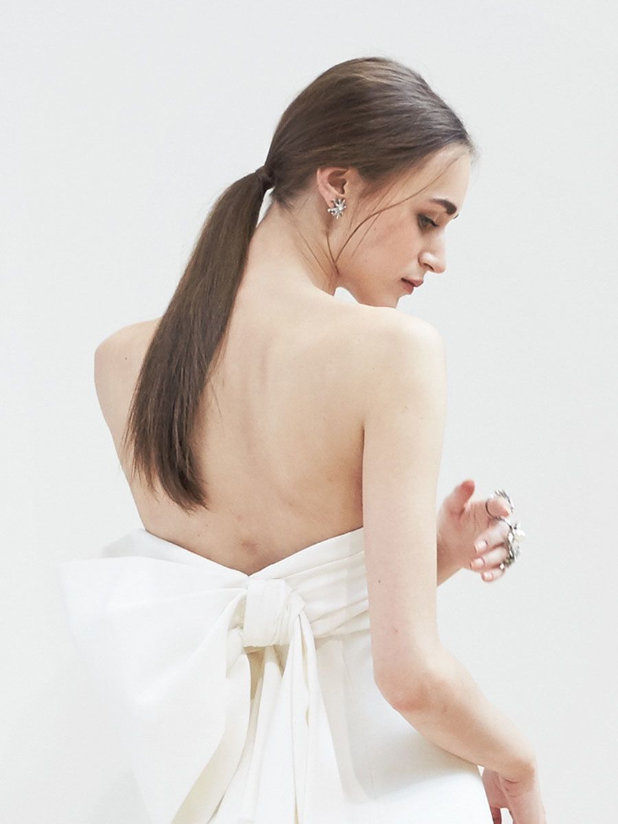 simple wedding hairstyle