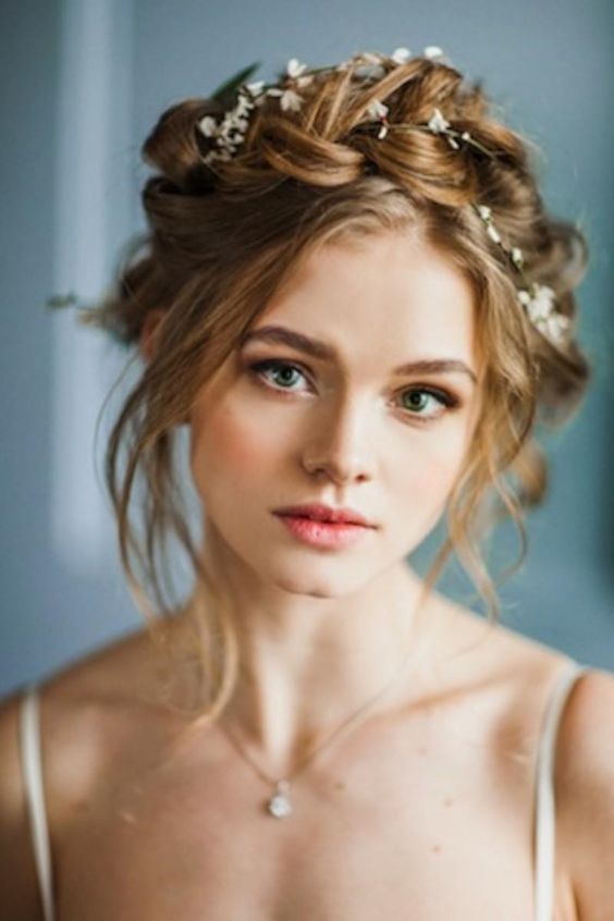 braids wedding hair style